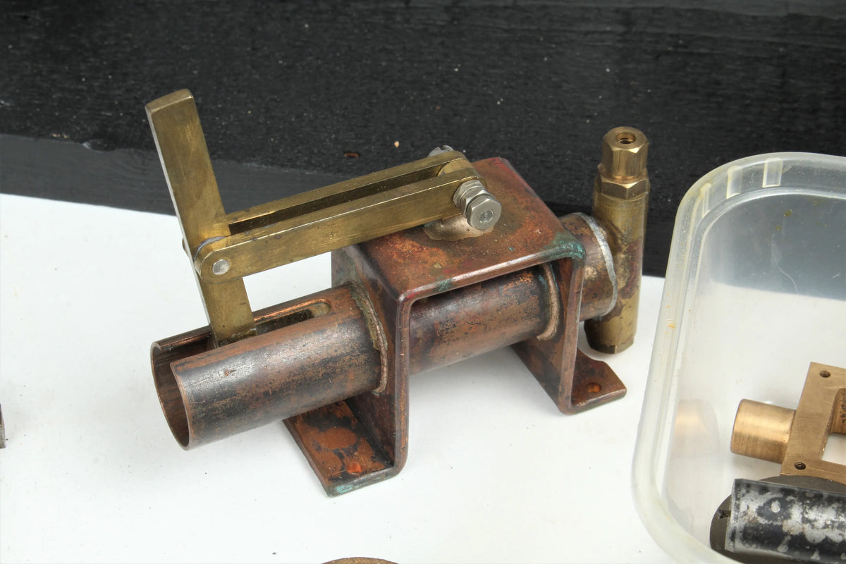 3 1/2 inch gauge part-built LNWR 2-2-2-0 "Jeanie Deans"