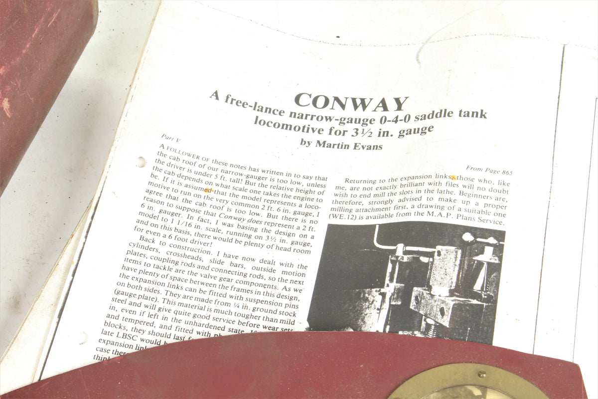 3 1/2 inch narrow gauge "Conway" 0-4-0ST