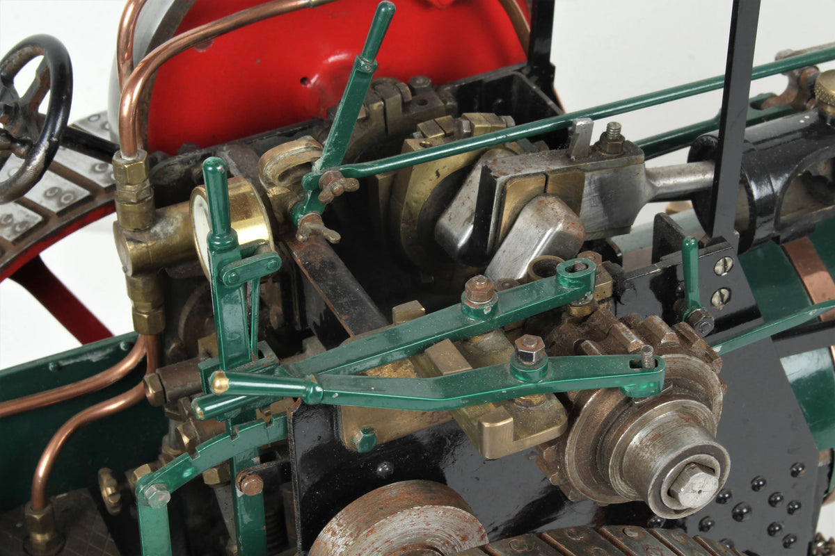 2 inch scale Ruston Proctor SD 3 ton steam tractor