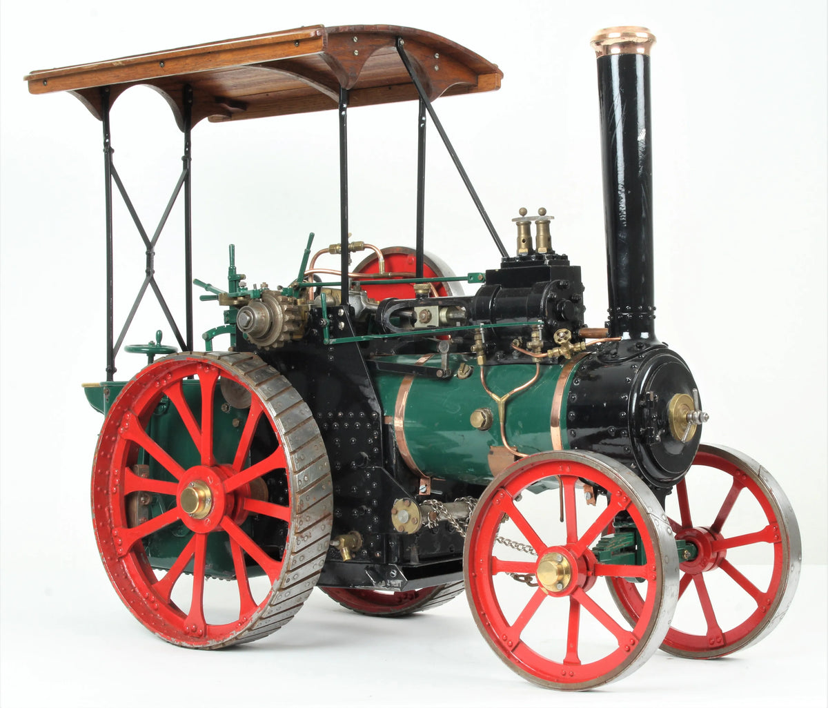 2 inch scale Ruston Proctor SD 3 ton steam tractor