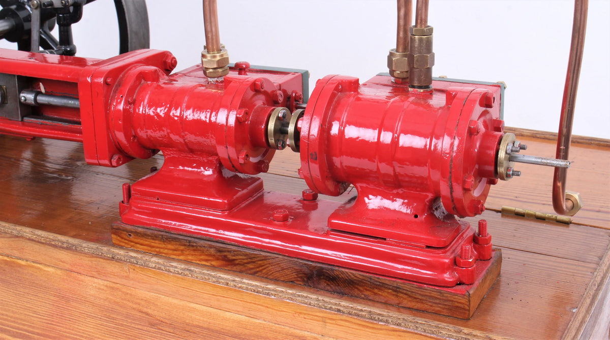 Tandem compound mill engine