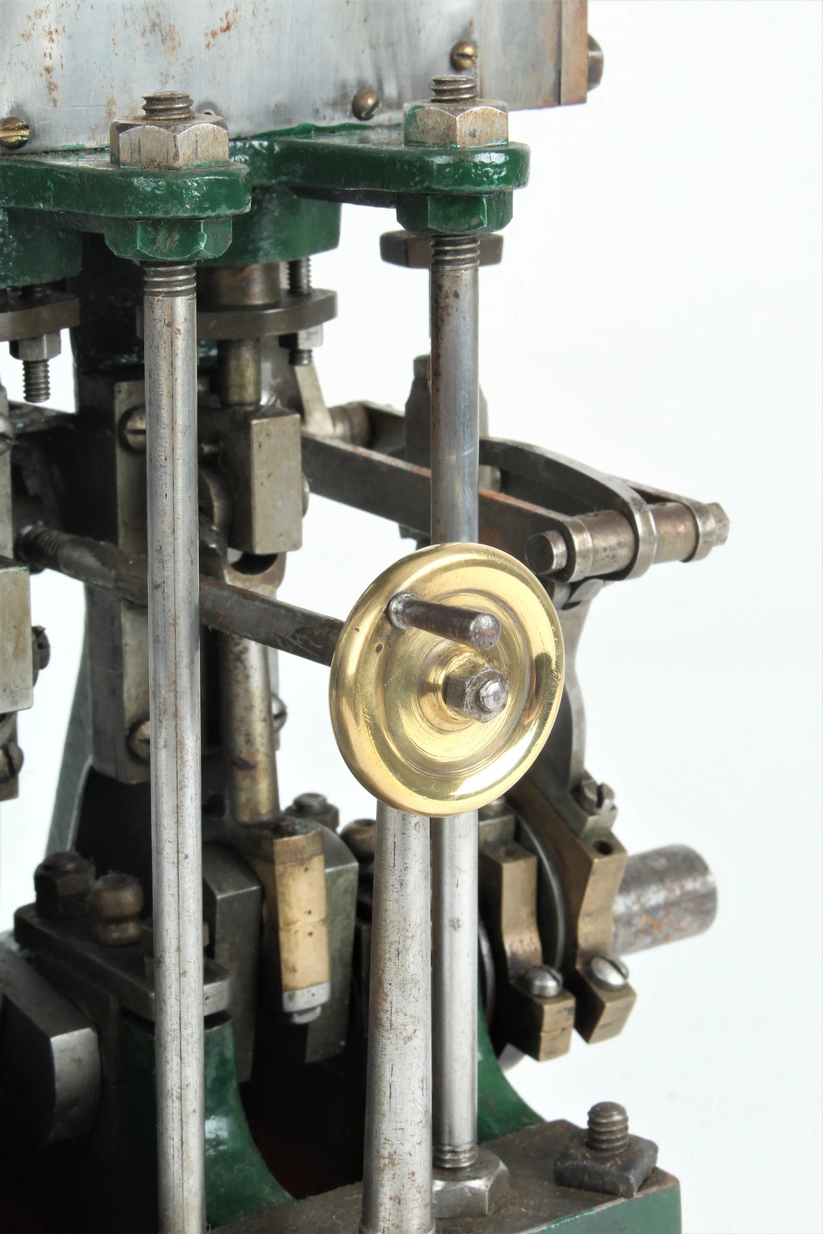Vintage compound twin with reversing gear