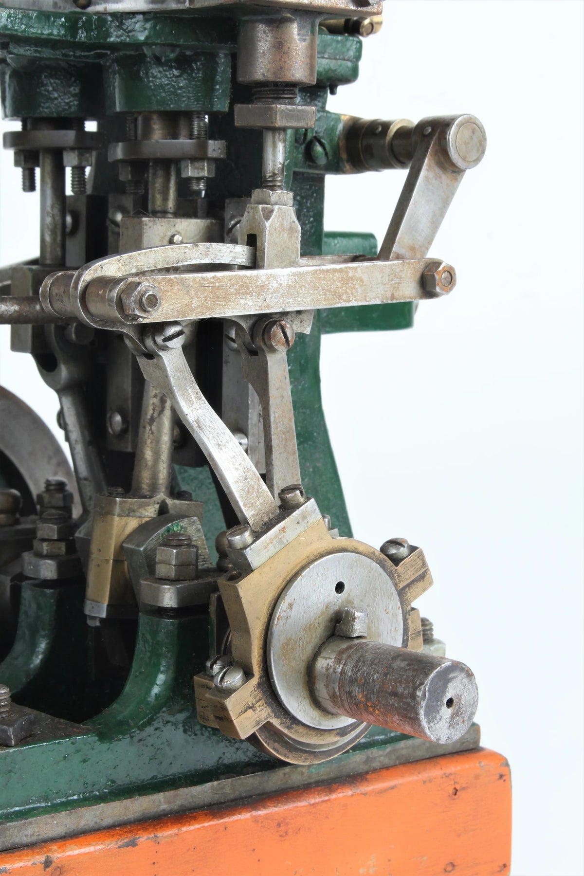 Vintage compound twin with reversing gear