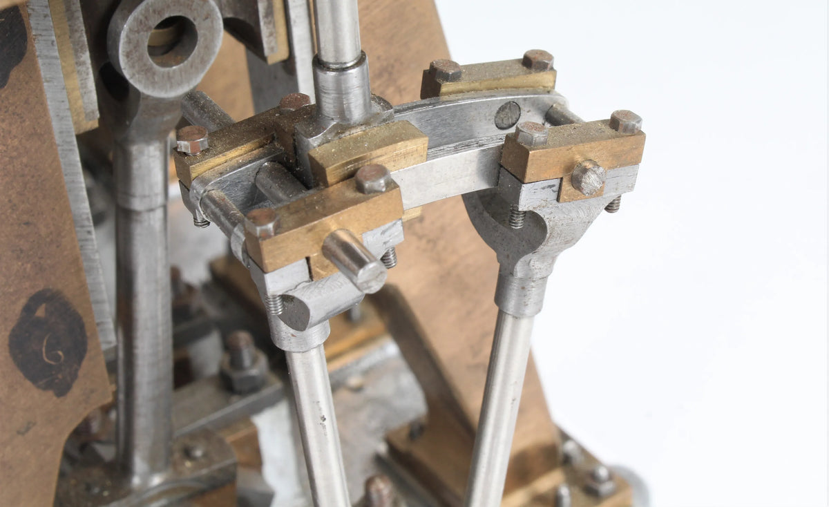 Part-built triple expansion engine
