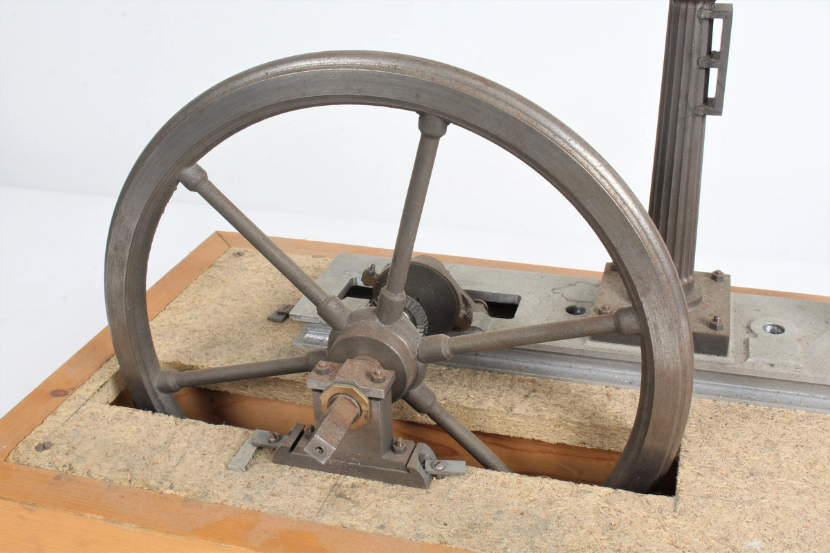 Part-built beam engine
