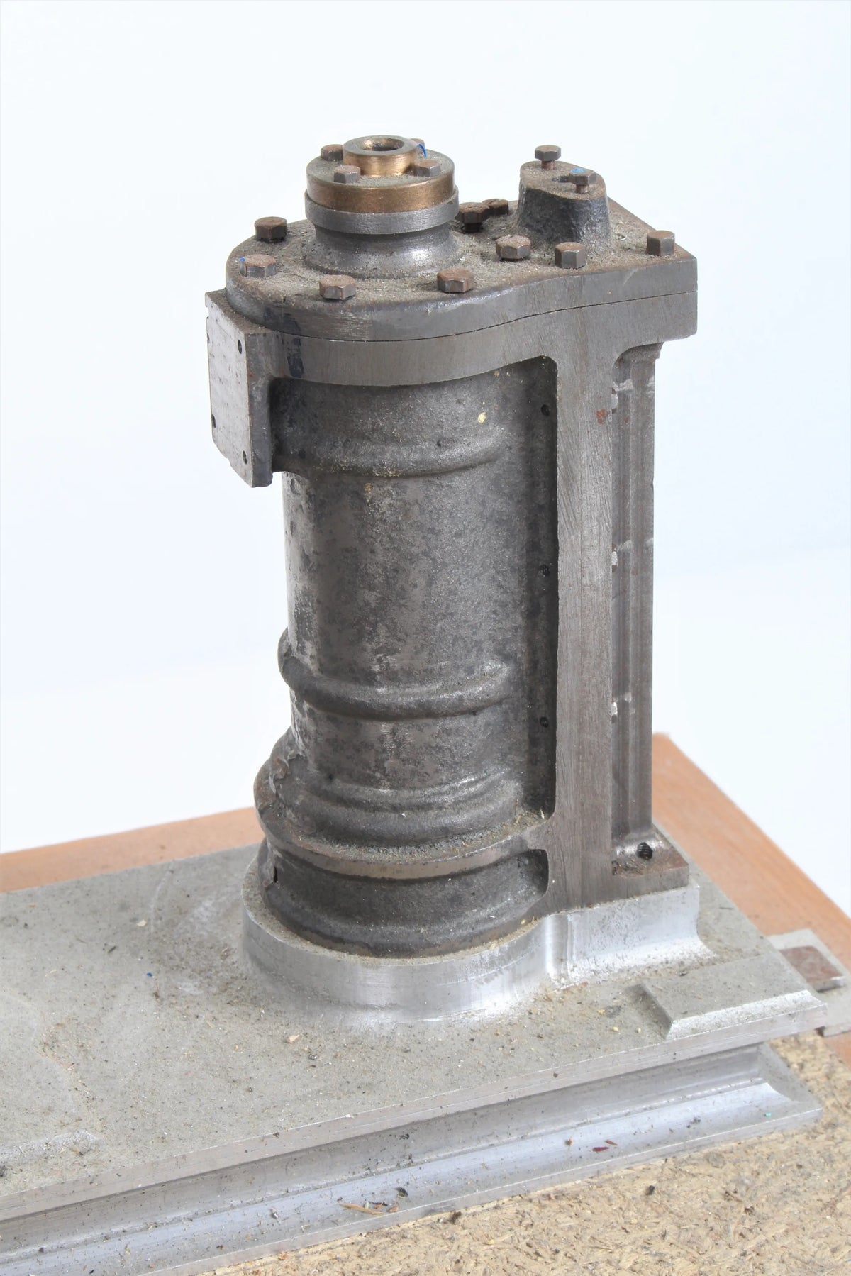 Part-built beam engine