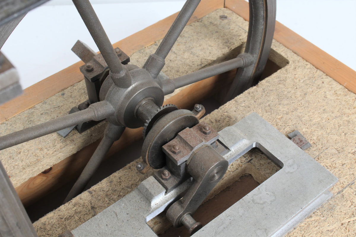 Part-built beam engine