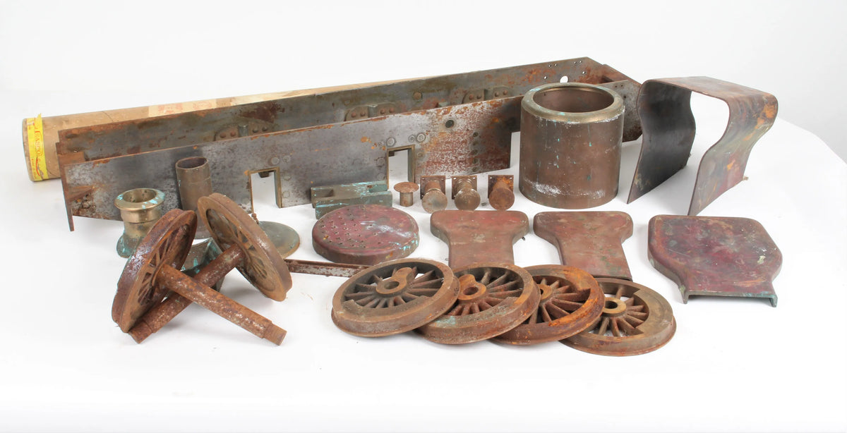 5 inch gauge GWR 15XX 0-6-0PT frames, castings, drawings