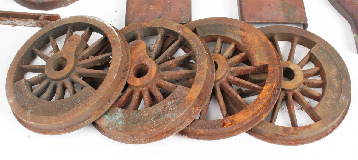 5 inch gauge GWR 15XX 0-6-0PT frames, castings, drawings