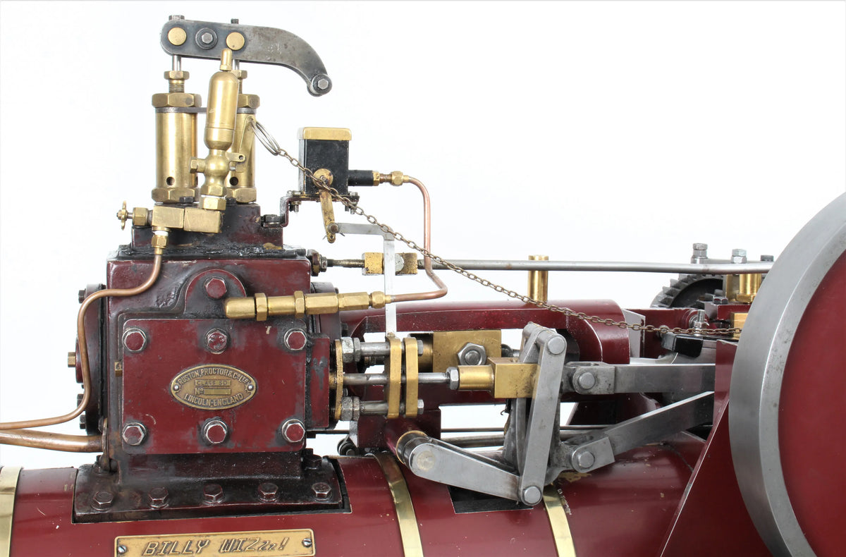 4 inch scale Ruston Proctor SD 3 ton steam tractor