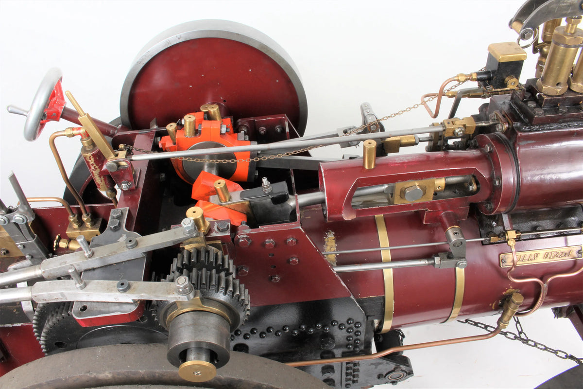 4 inch scale Ruston Proctor SD 3 ton steam tractor