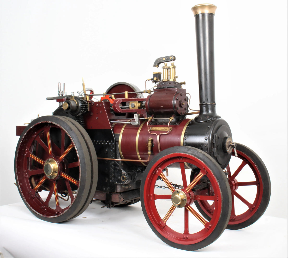 4 inch scale Ruston Proctor SD 3 ton steam tractor