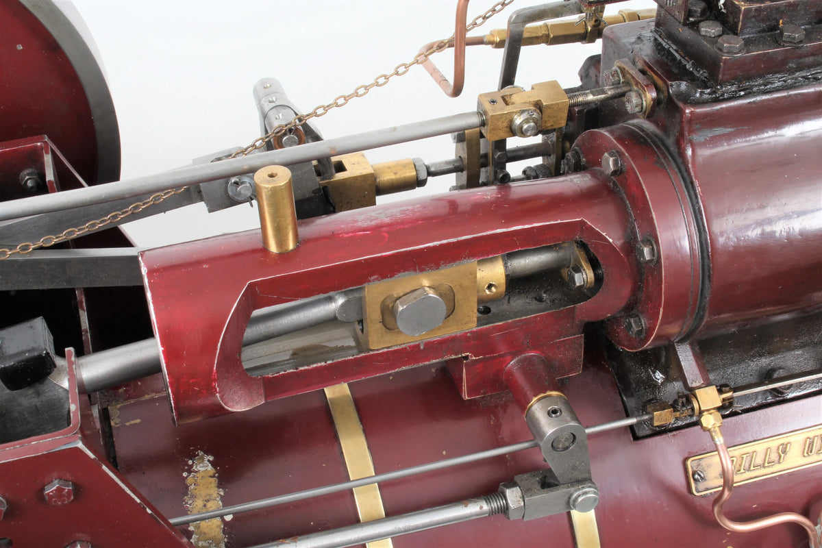 4 inch scale Ruston Proctor SD 3 ton steam tractor