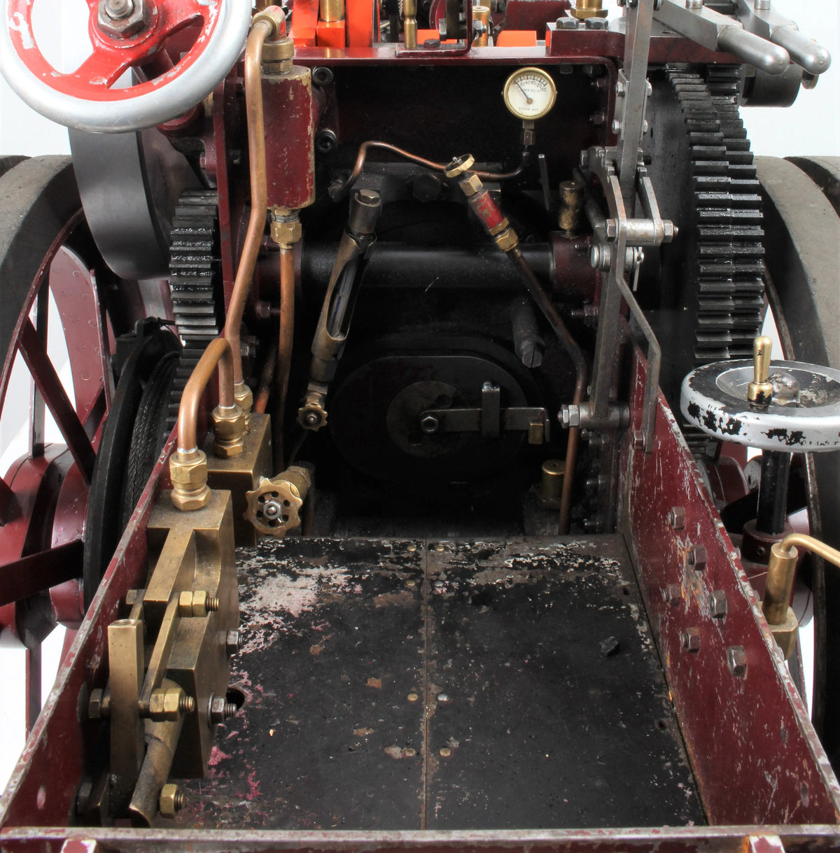 4 inch scale Ruston Proctor SD 3 ton steam tractor