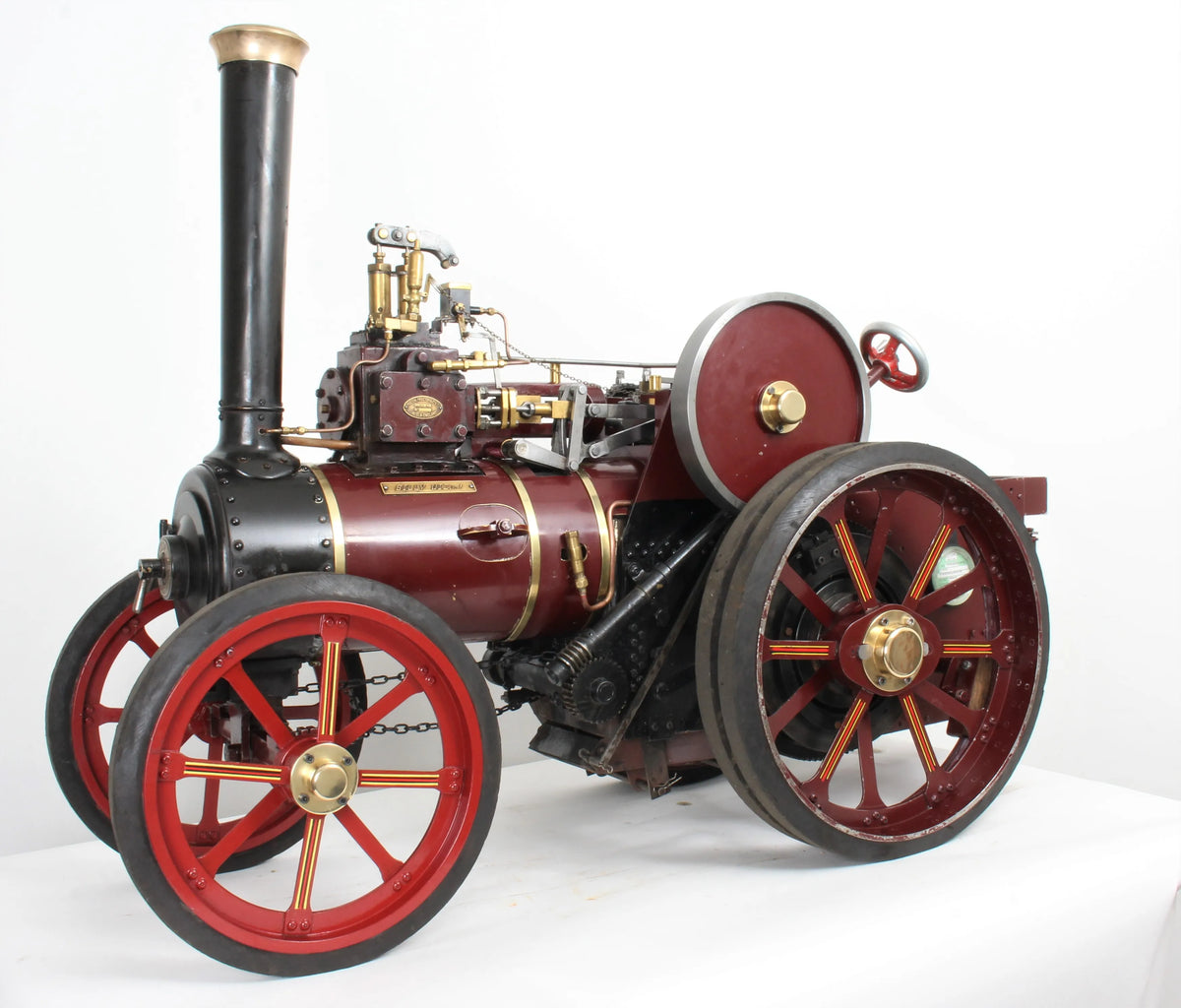 4 inch scale Ruston Proctor SD 3 ton steam tractor