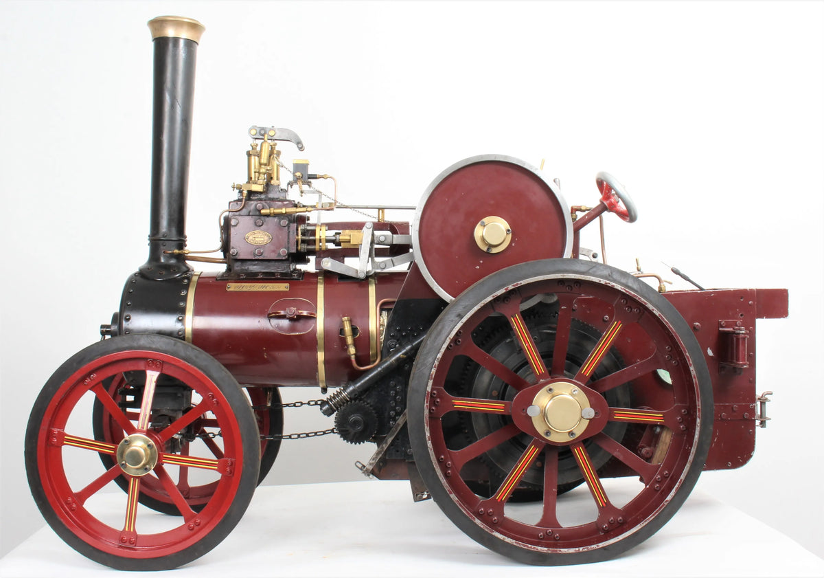 4 inch scale Ruston Proctor SD 3 ton steam tractor
