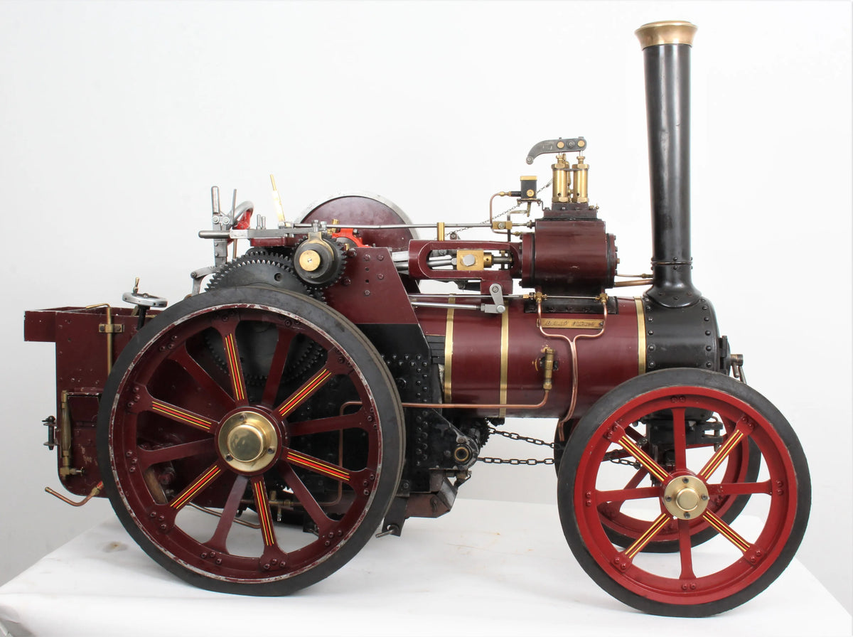 4 inch scale Ruston Proctor SD 3 ton steam tractor