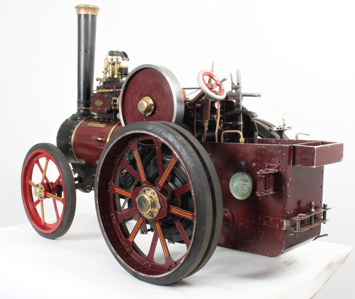 4 inch scale Ruston Proctor SD 3 ton steam tractor