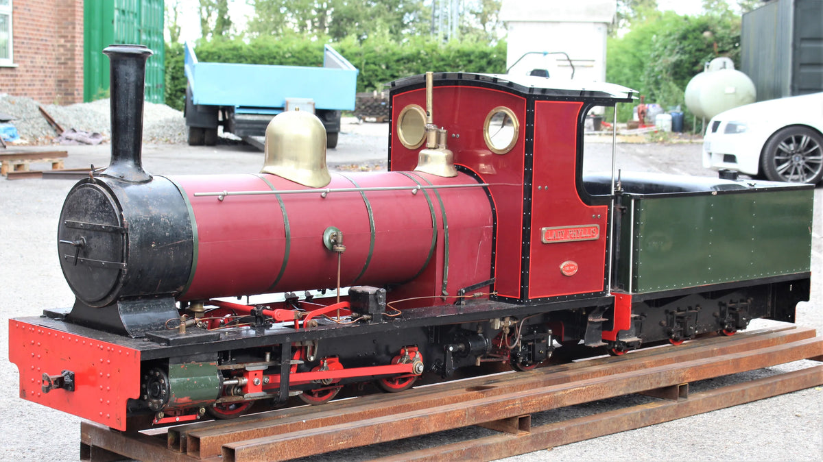 7 1/4 inch gauge Bagnall 0-6-2 + tender "Lady Phyllis"