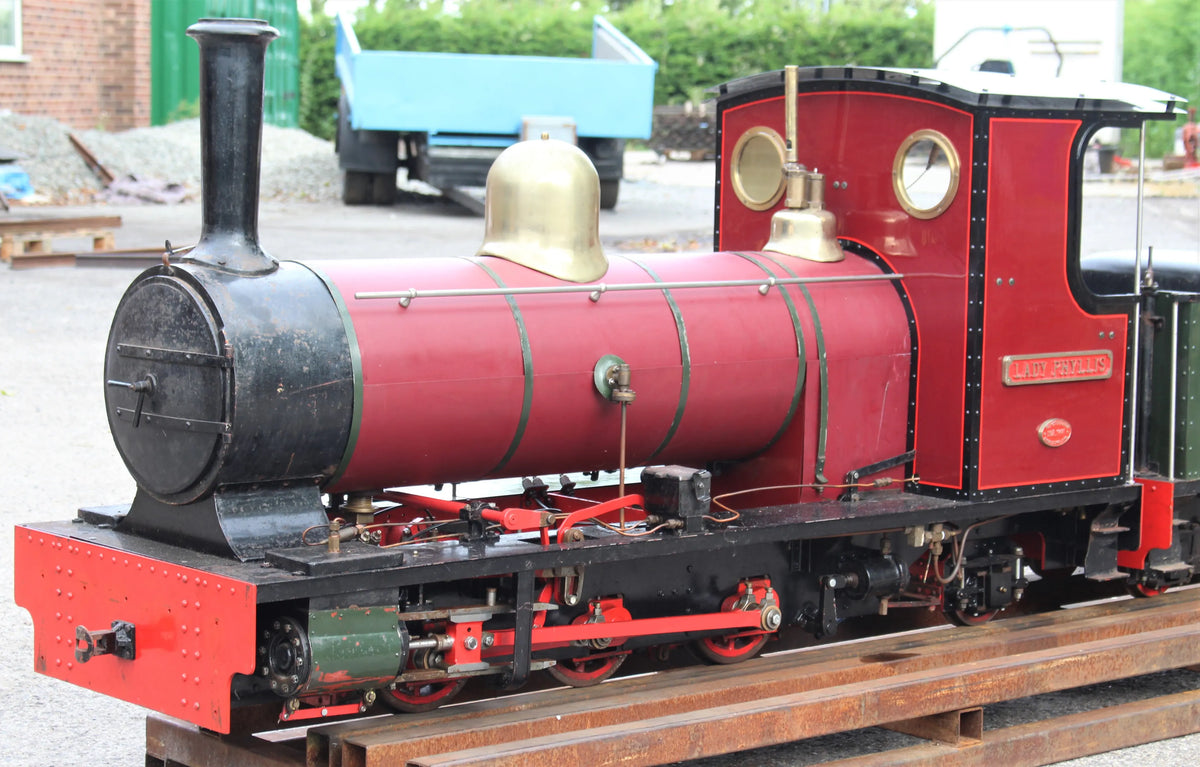 7 1/4 inch gauge Bagnall 0-6-2 + tender "Lady Phyllis"