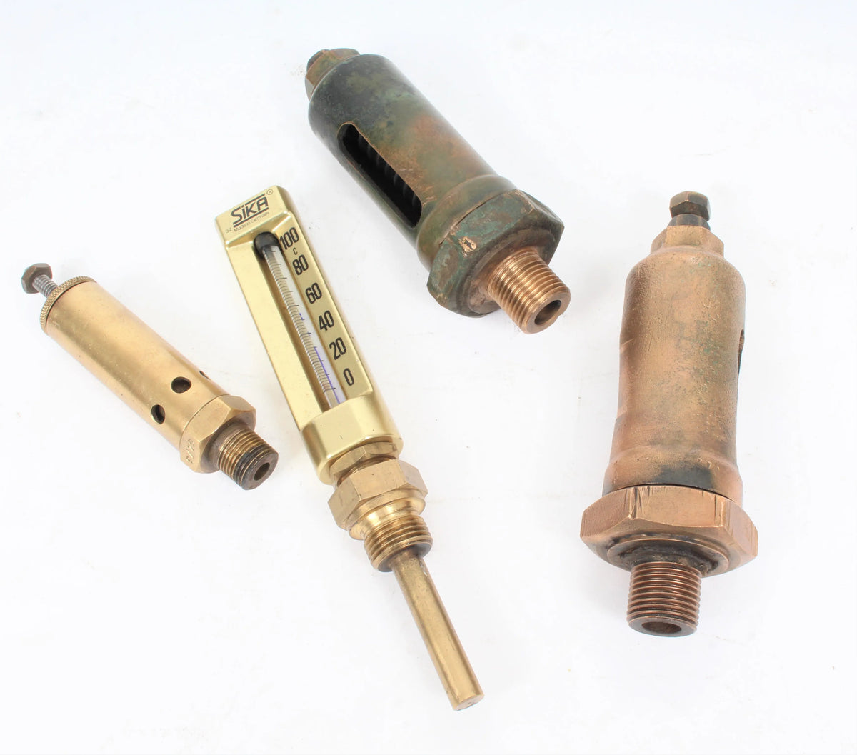 Assorted boiler fittings