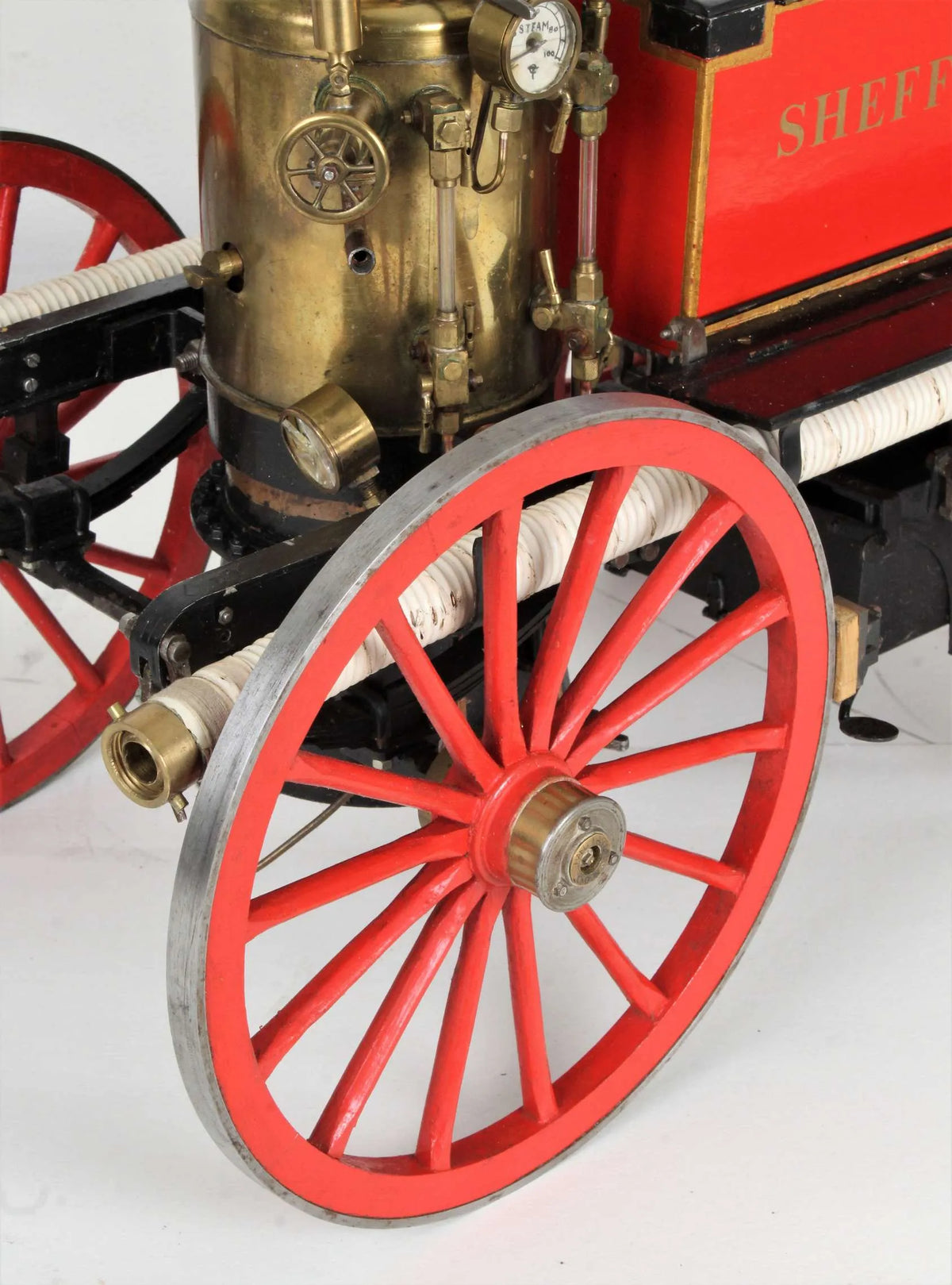 2 inch scale Shand Mason fire engine