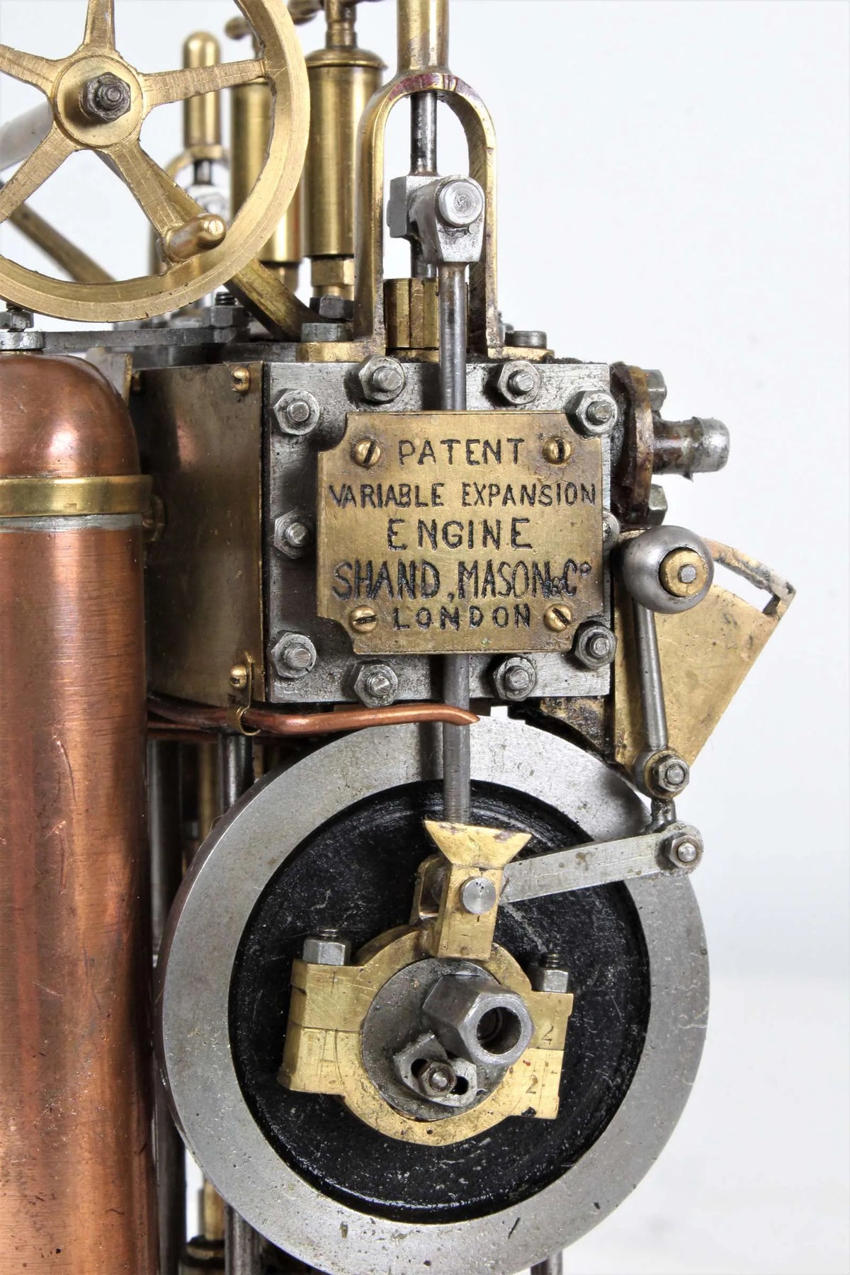2 inch scale Shand Mason fire engine