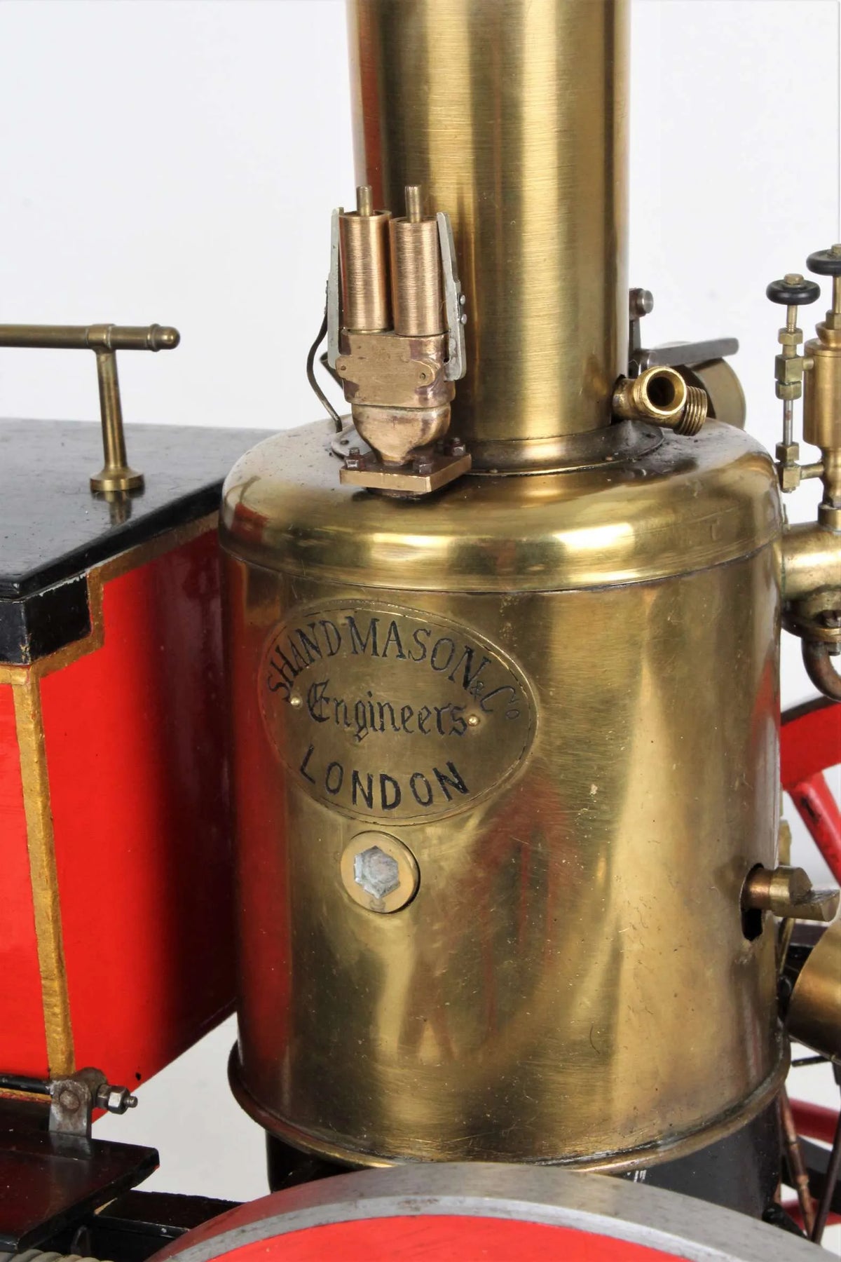 2 inch scale Shand Mason fire engine