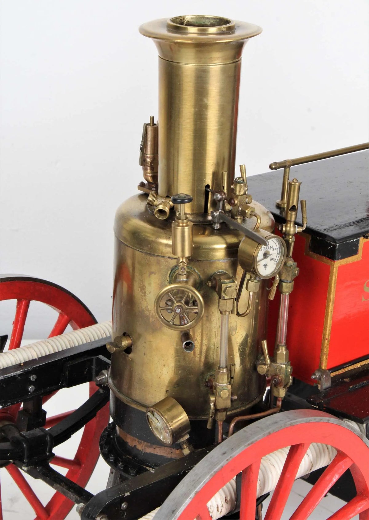 2 inch scale Shand Mason fire engine