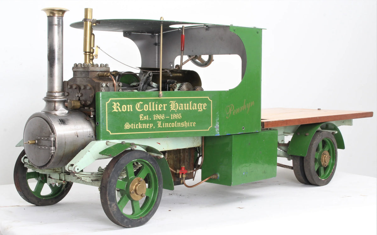 2 inch scale "Pride of Penrhyn" steam wagon