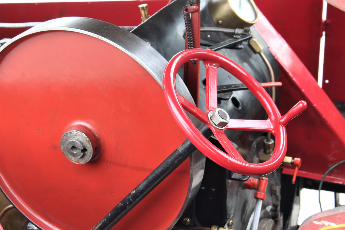 4 inch scale overtype steam wagon
