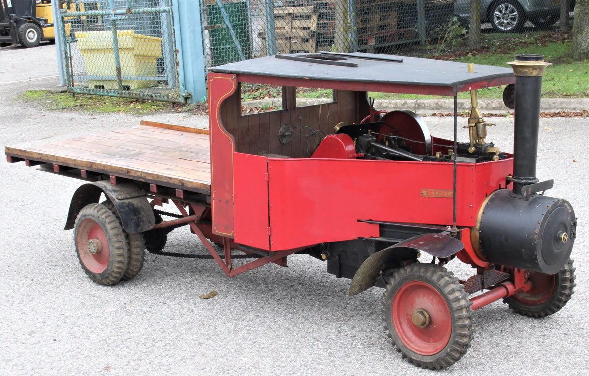 4 inch scale overtype steam wagon