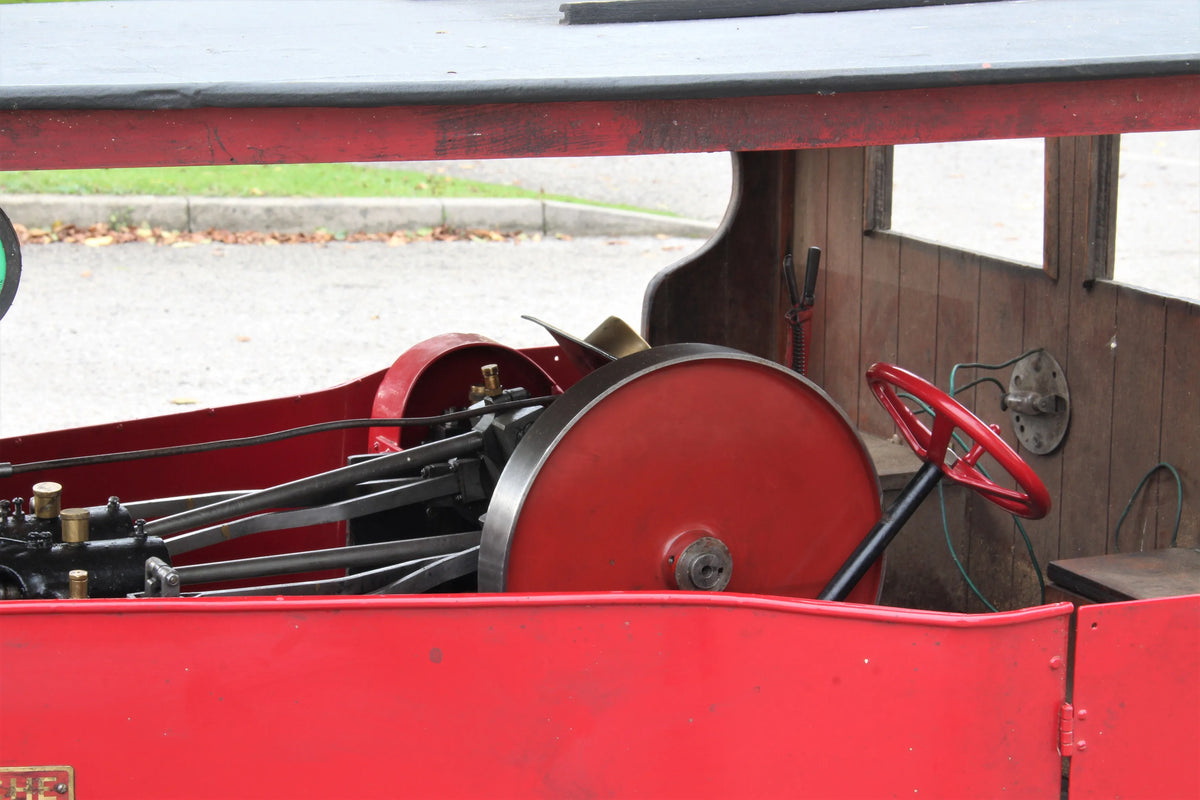 4 inch scale overtype steam wagon