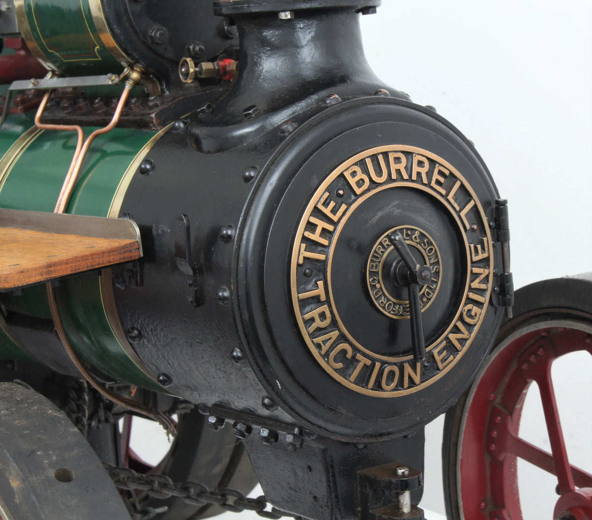 3 inch scale Burrell agricultural engine