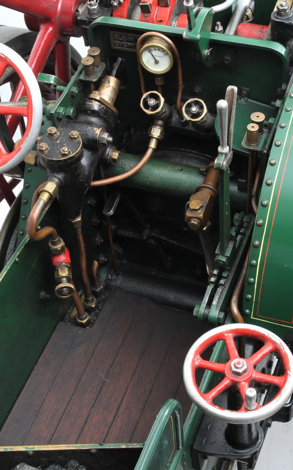 3 inch scale Burrell agricultural engine