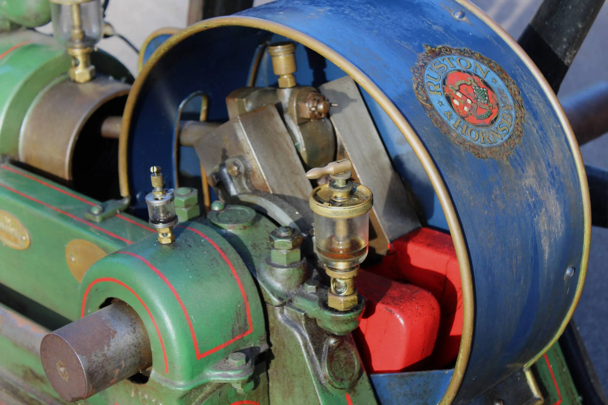 Ruston-Hornsby 5hp IP open crank engine