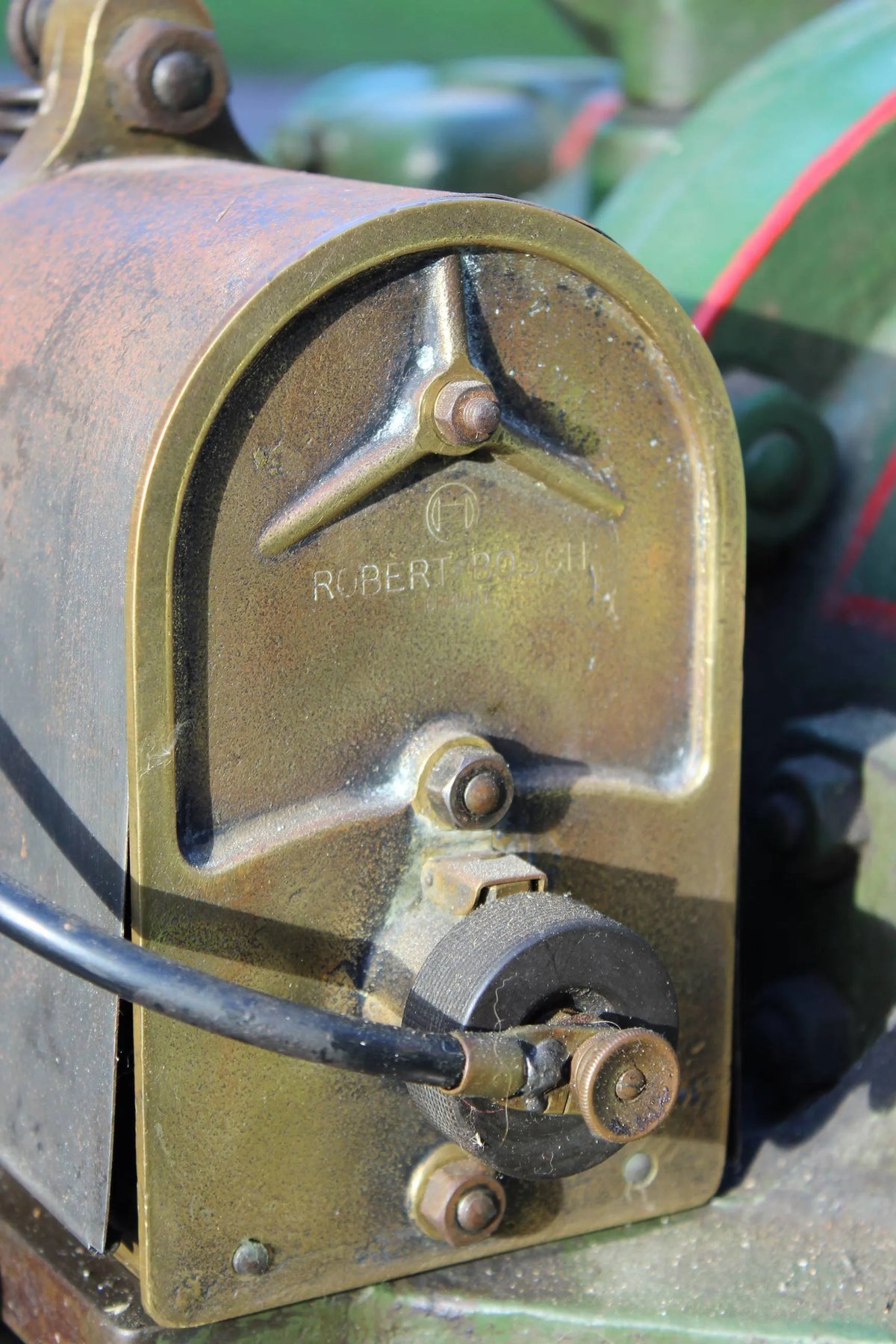 Ruston-Hornsby 5hp IP open crank engine