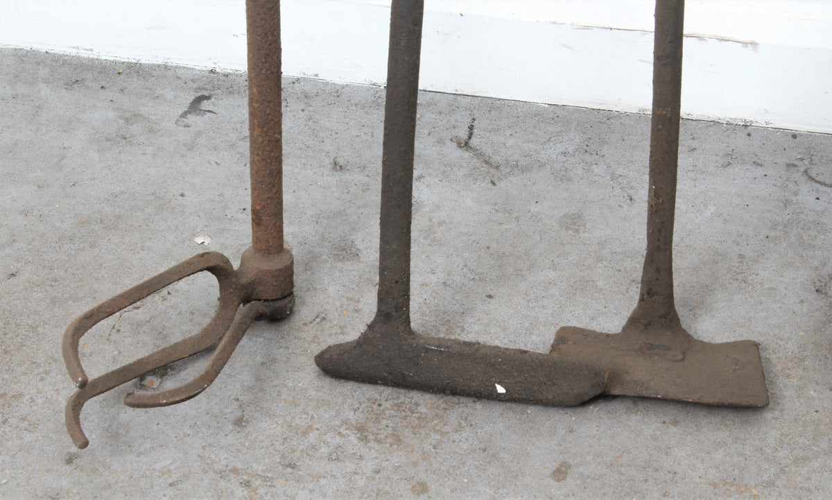 Full-size firing irons