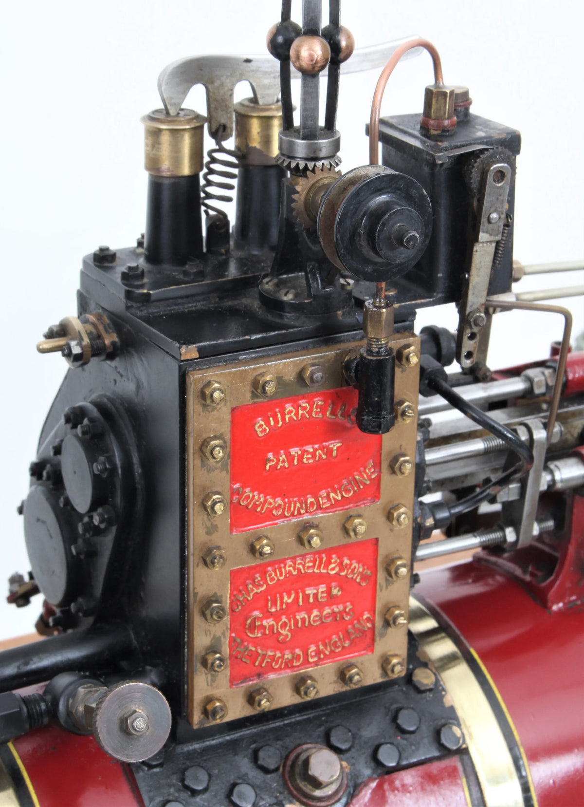 1 1/2 inch scale Burrell SCC agricultural engine
