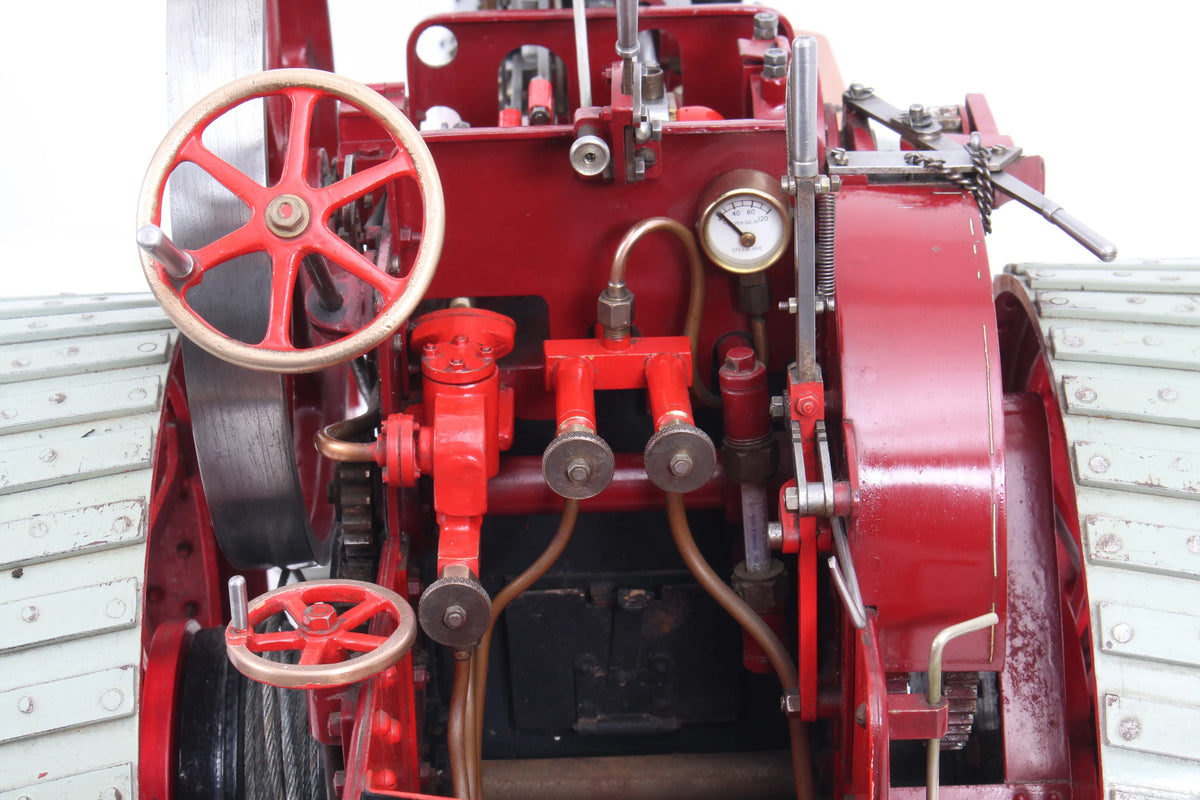 1 1/2 inch scale Burrell SCC agricultural engine
