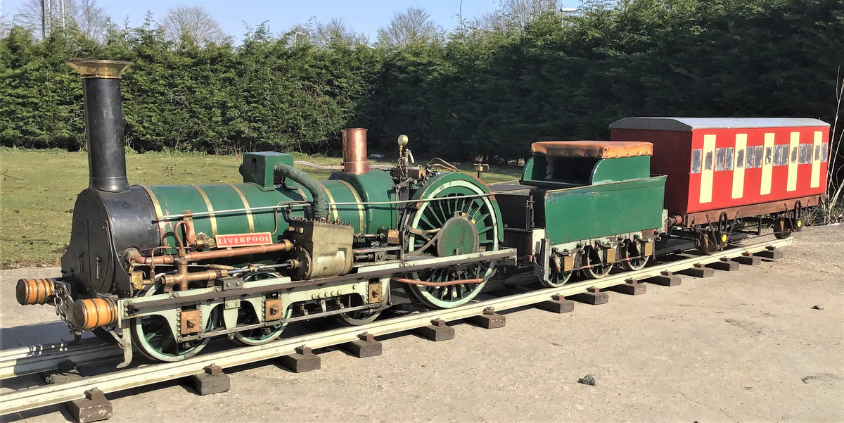 7 1/4 inch gauge Crampton 2-2-2-2