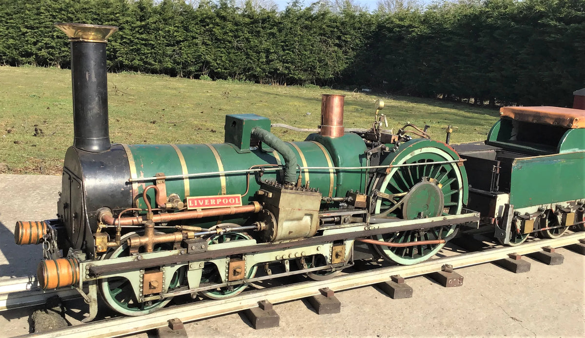 7 1/4 inch gauge Crampton 2-2-2-2