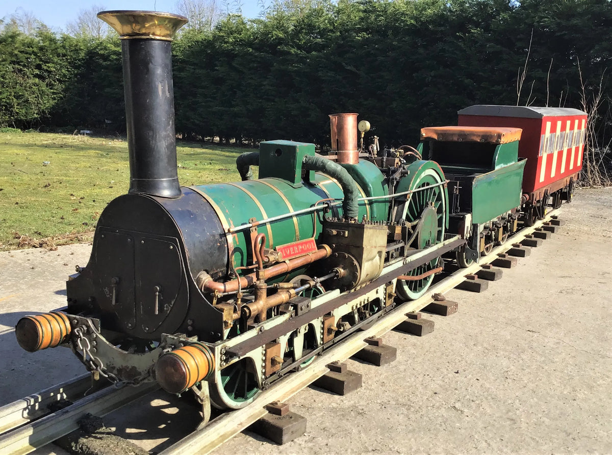 7 1/4 inch gauge Crampton 2-2-2-2