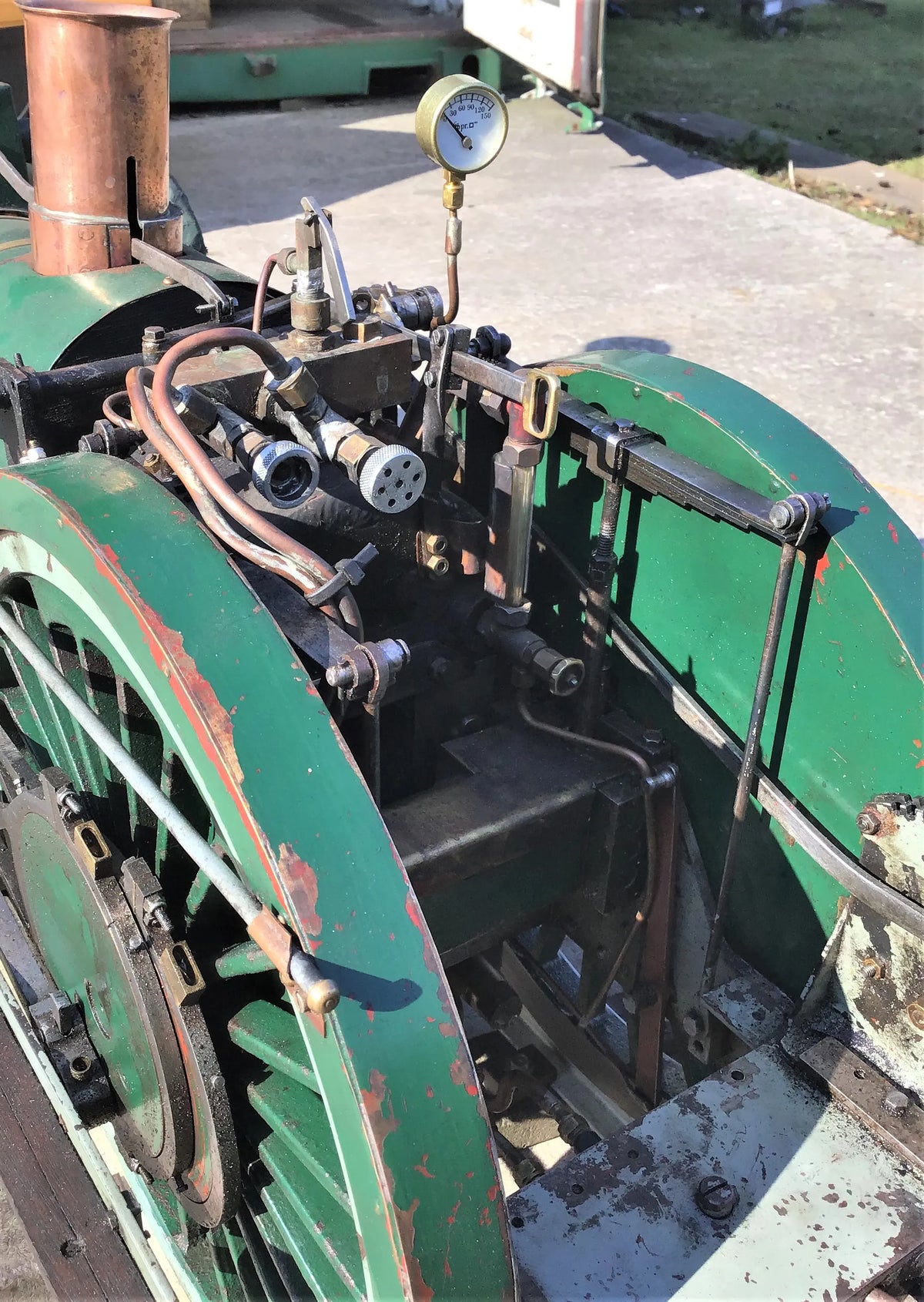 7 1/4 inch gauge Crampton 2-2-2-2