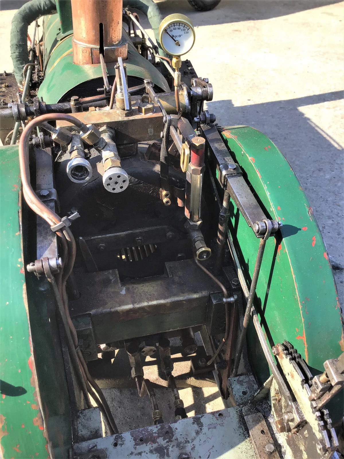 7 1/4 inch gauge Crampton 2-2-2-2