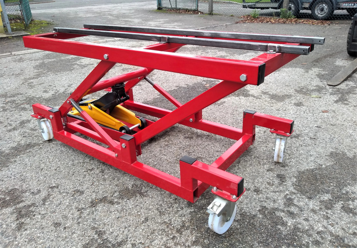 Hydraulic locomotive lift