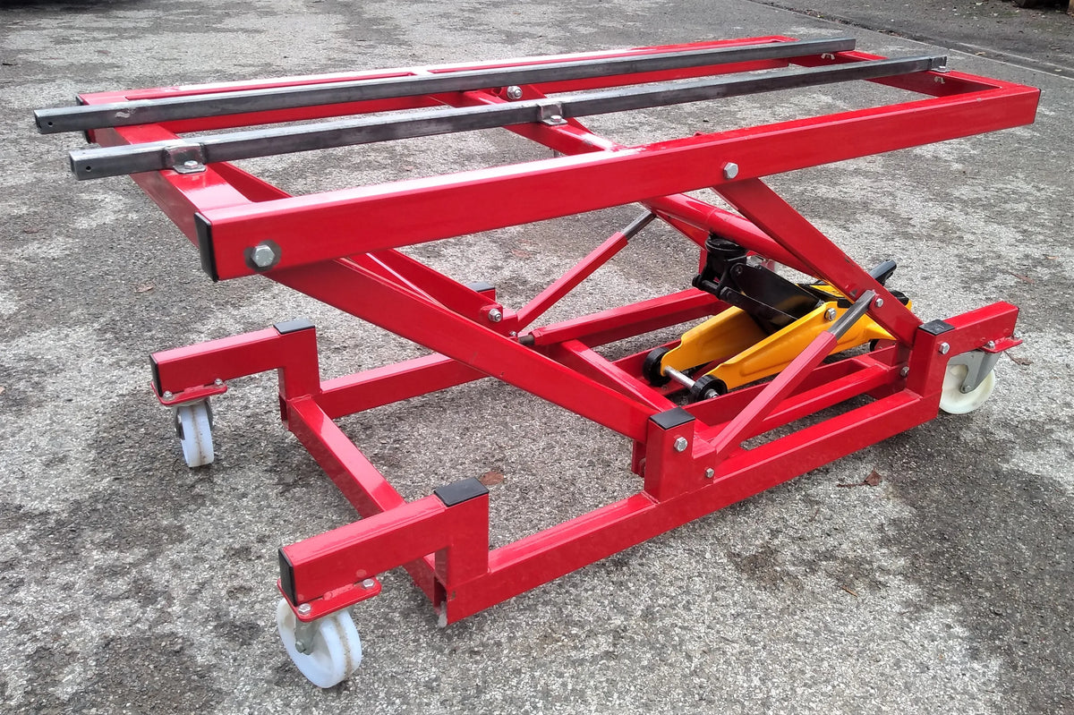 Hydraulic locomotive lift