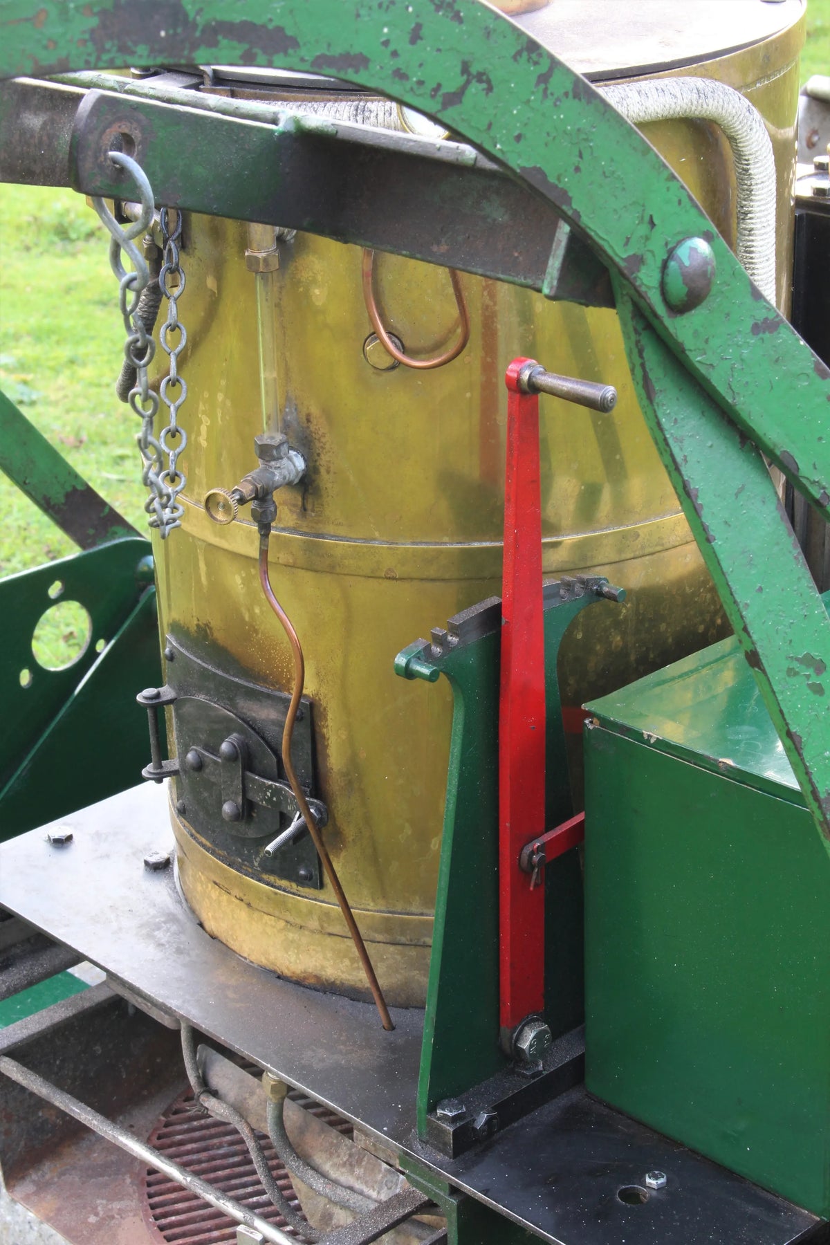 Steam lawnmower