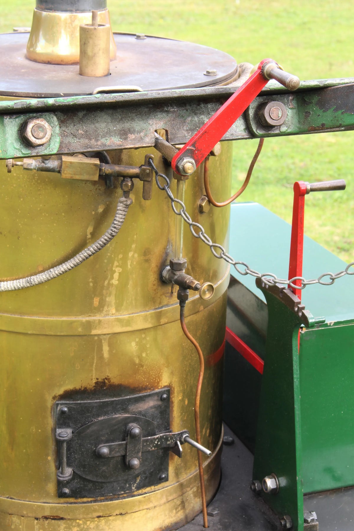 Steam lawnmower