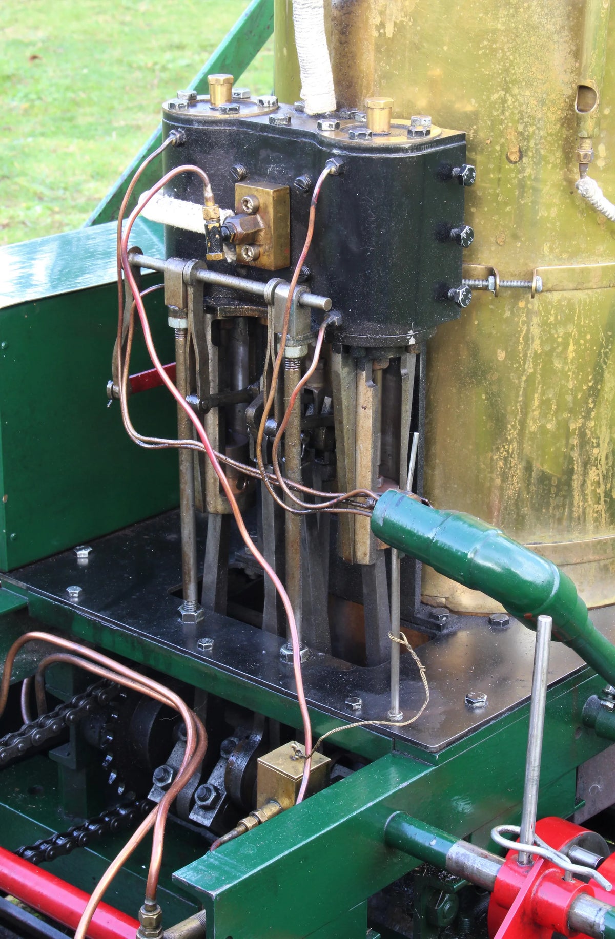 Steam lawnmower